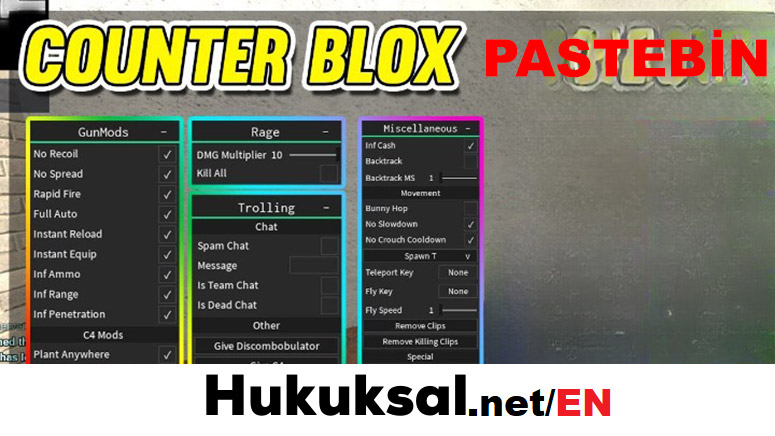 roblox counter blox aimbot script pastebin